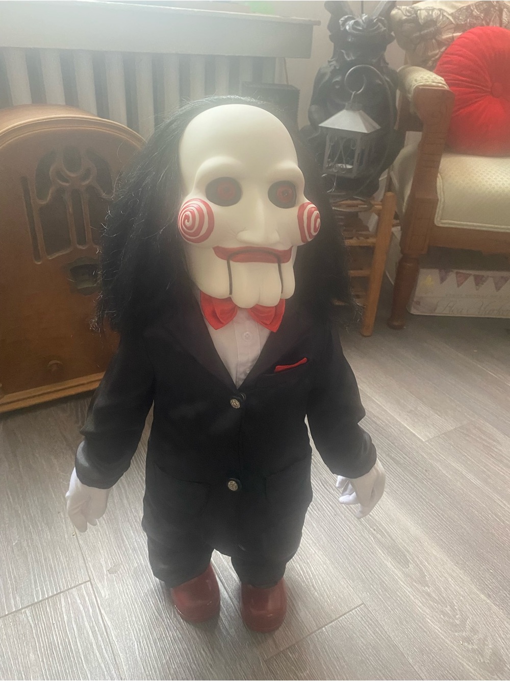 SAW billy the puppet  from the saw franchise 
24”   -Very rare-